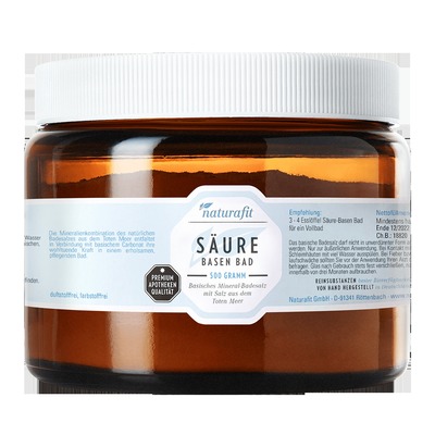 naturafit Säure Basen Bad 500 g Pulver