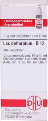 LAC DEFLORATUM D 12  10 g Globuli