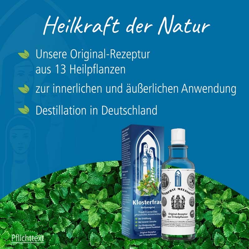 Klosterfrau Melissengeist Konzentrat 155 ml Flüssigkeit