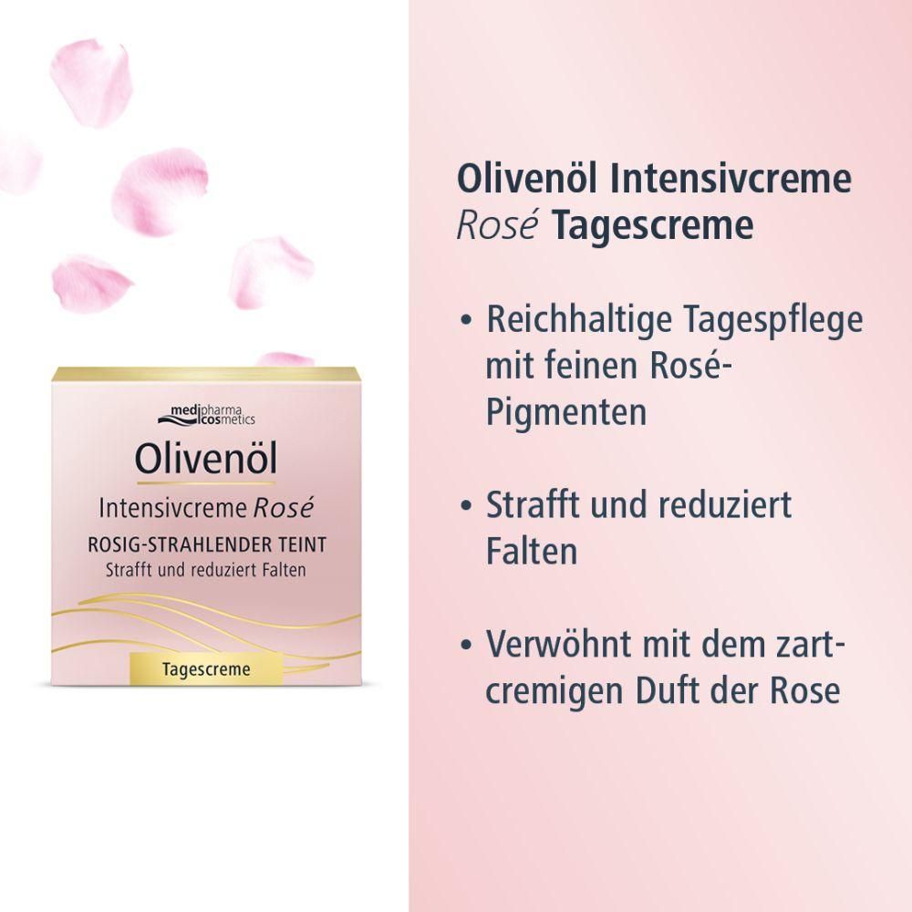 Olivenöl Intensivcreme Rosé Tagescreme 2X50 ml Tagescreme