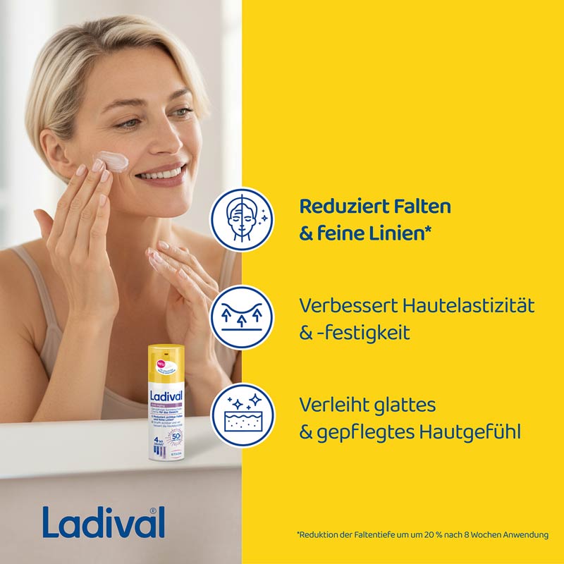 Ladival Anti-Aging Sonnenschutz-Creme LSF 50+ 50 ml Creme