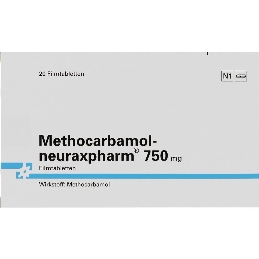 Methocarbamol-neuraxpharm 750 mg 20 St Filmtabletten