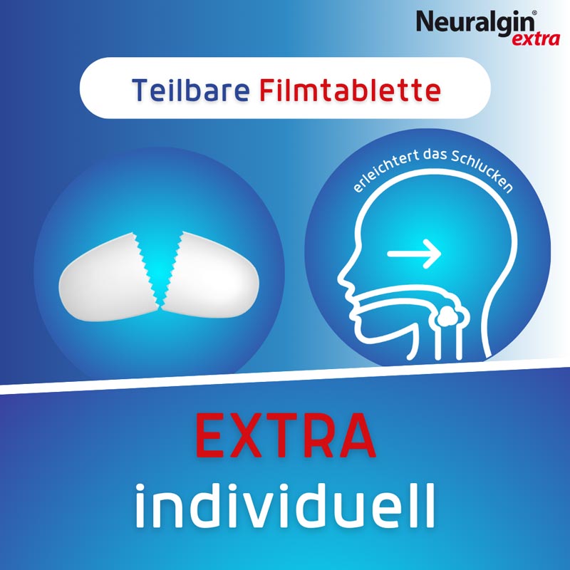 Neuralgin extra Ibu-Lysinat 50 St Filmtabletten
