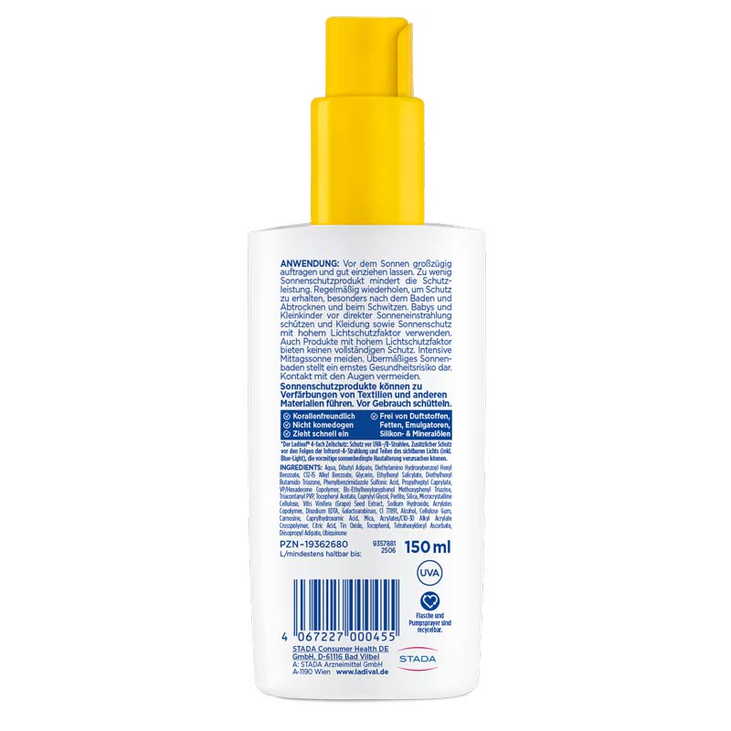 Ladival Allergische Haut Sonnenschutz-Spray LSF 50+ 150 ml Spray