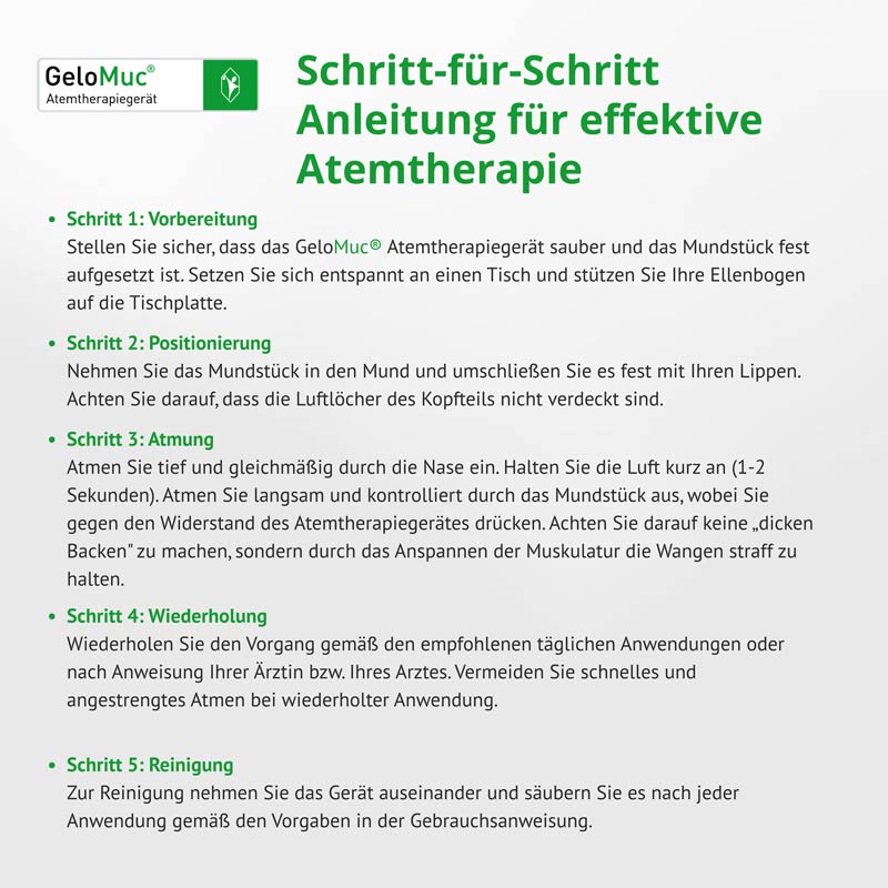 GeloMuc Atemtherapiegerät 1 St