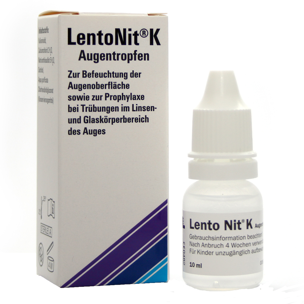 LENTO NIT K Augentropfen 10 ml Augentropfen