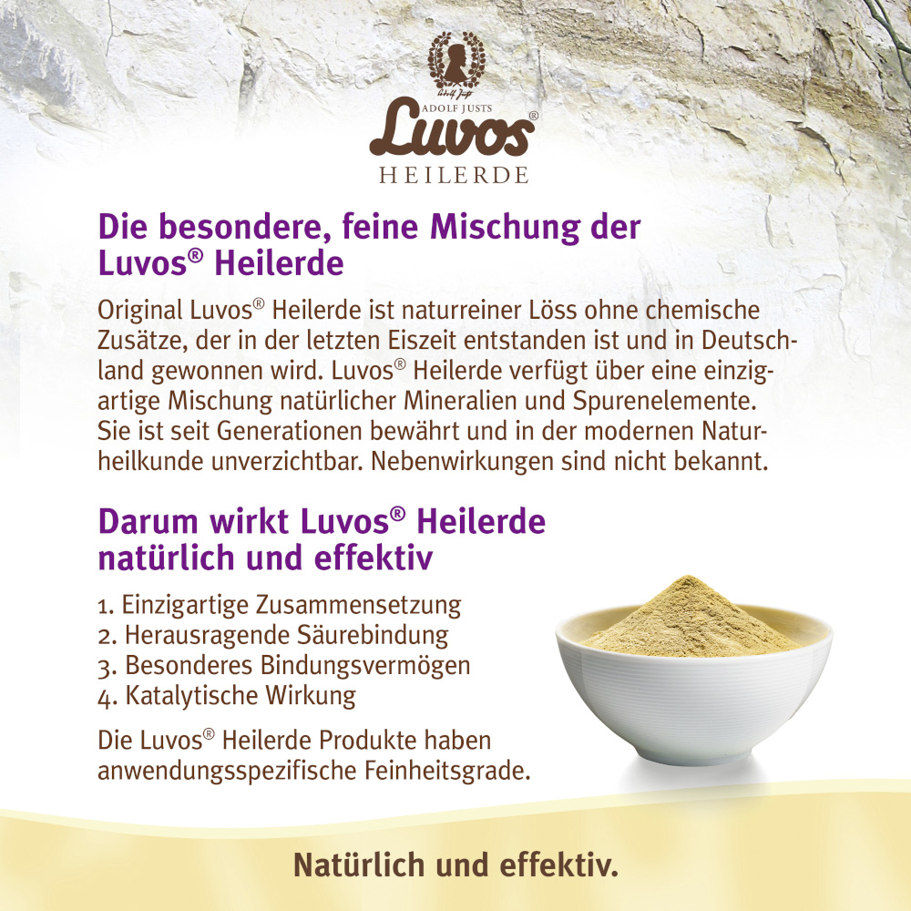Luvos HEILERDE mikrofein  750 g Pulver