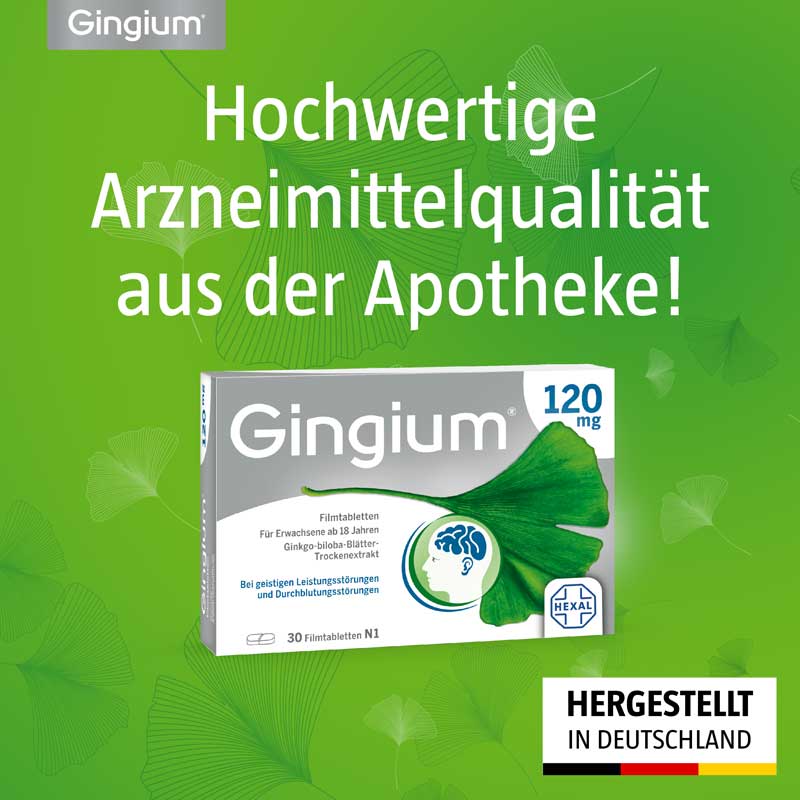 Gingium 240 mg  80 St Filmtabletten