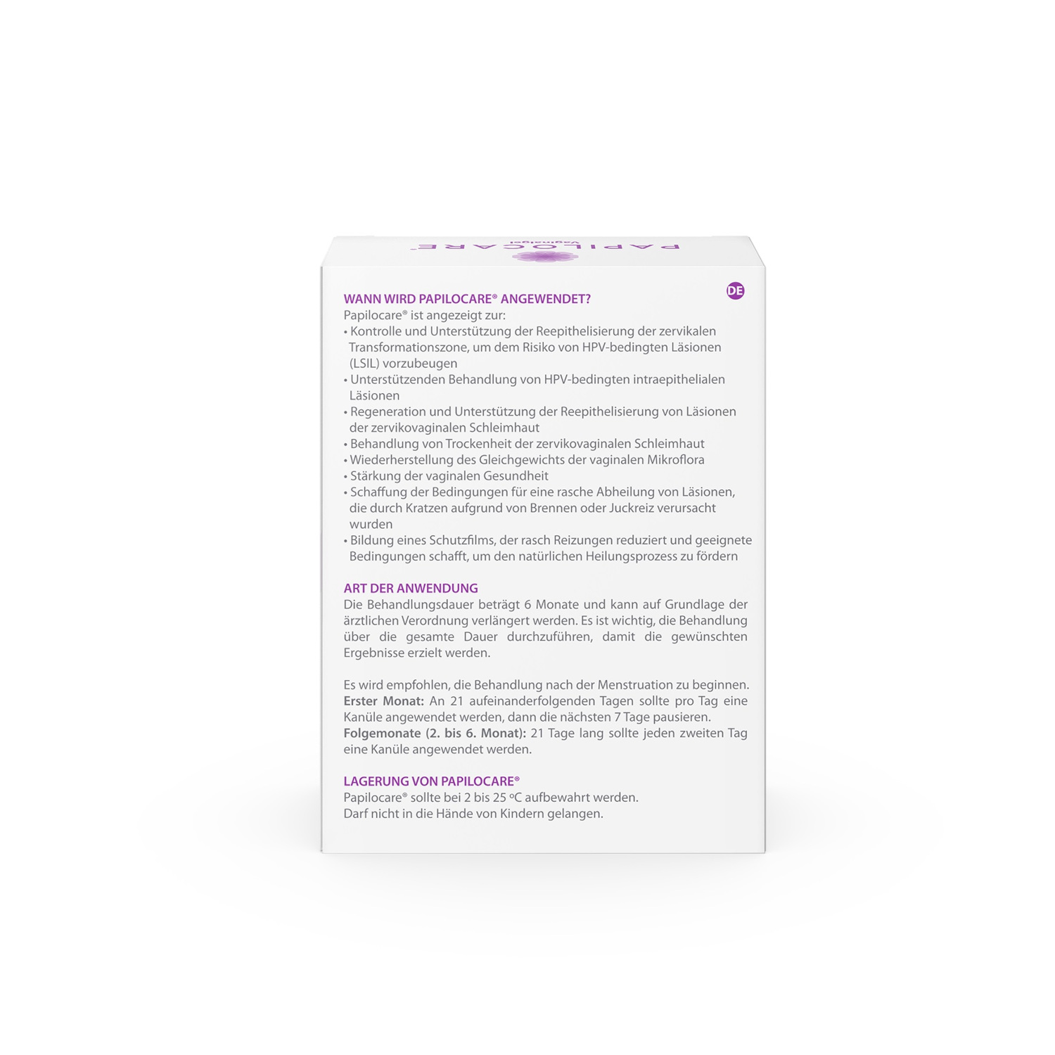 PAPILOCARE 7X5 ml Vaginalgel