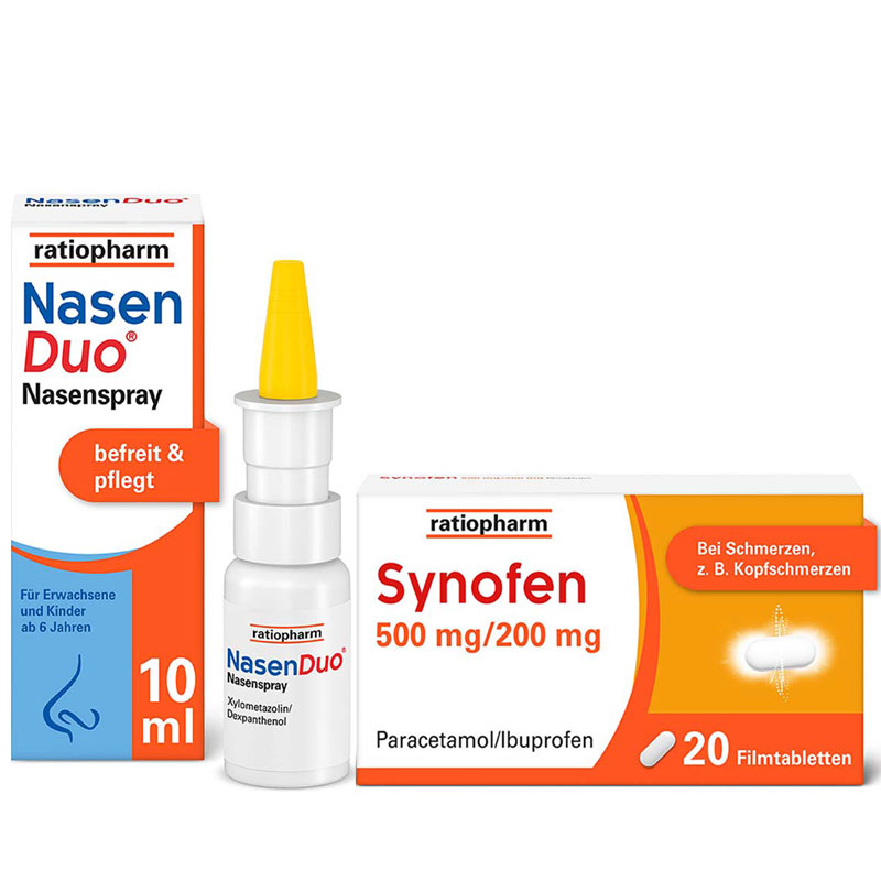 Synofen + NasenDuo ratiopharm Set 1 Sparset