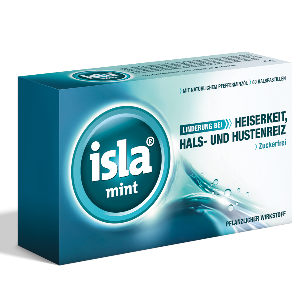 isla mint Halspastillen 60 St Pastillen