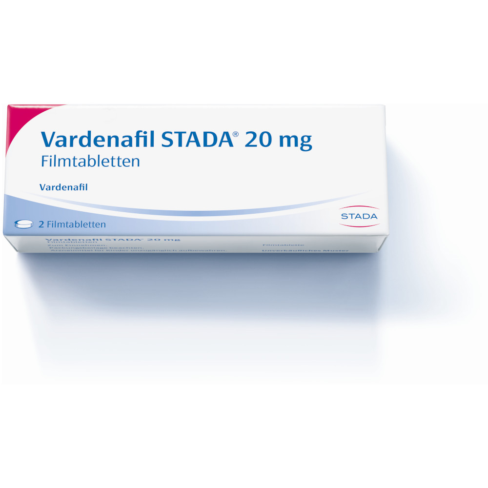 Vardenafil STADA 20 mg Filmtabletten 2 St Filmtabletten