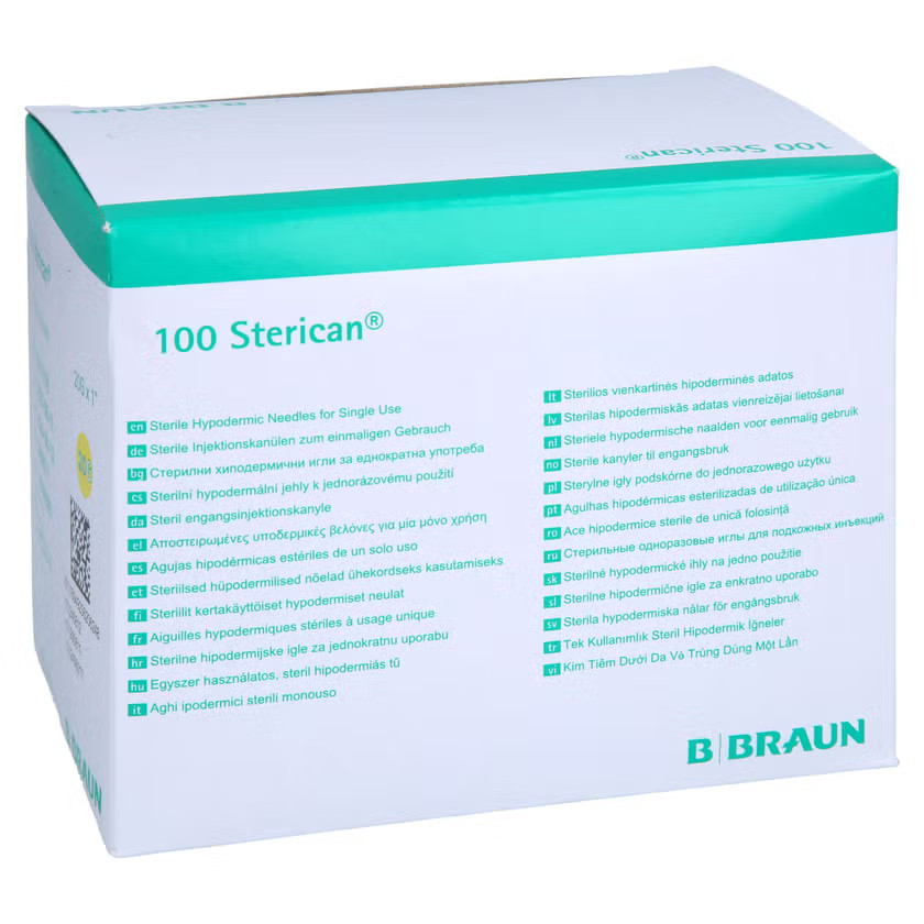 Sterican 20G 0.90x25mm gelb 100 St Kanüle