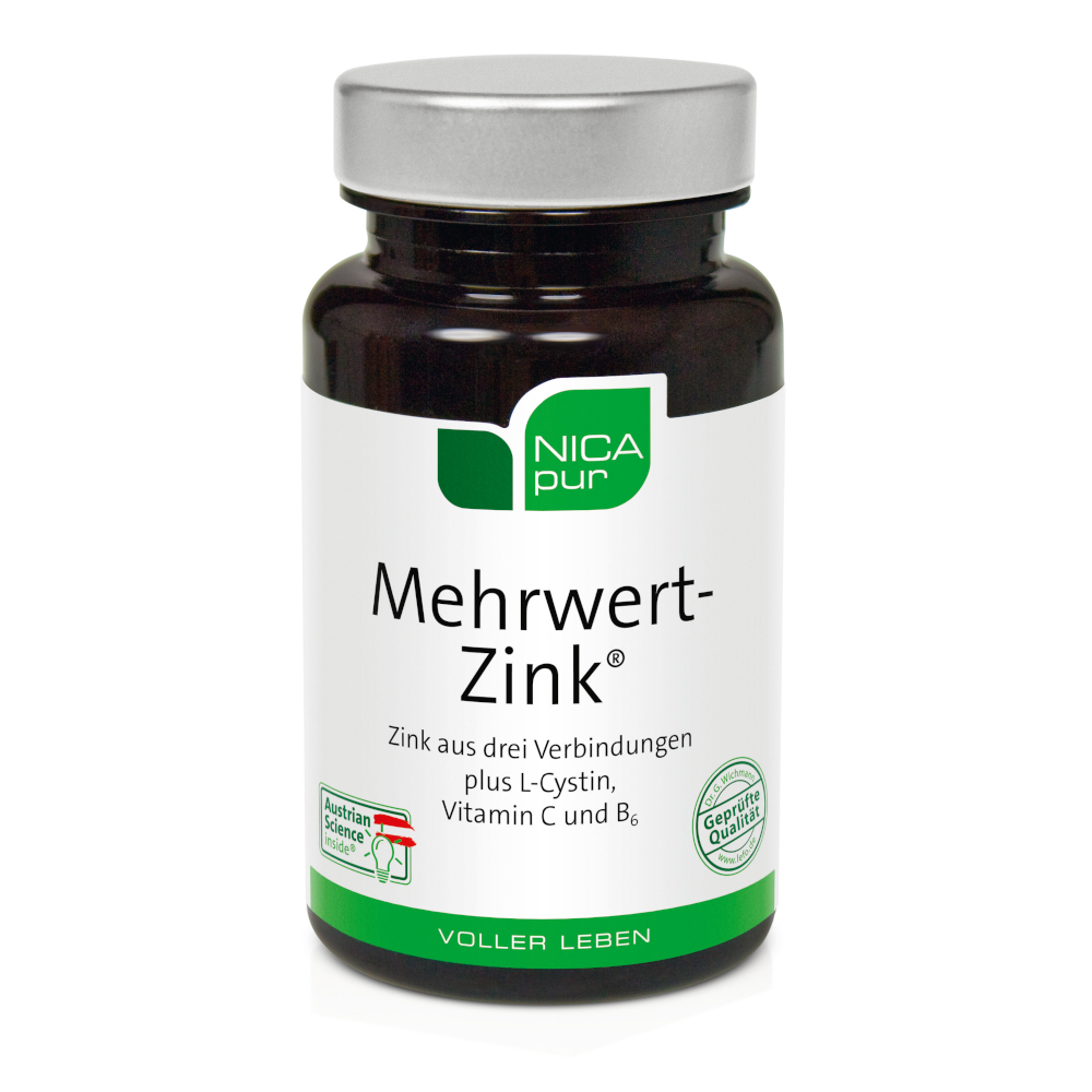 NICApur Mehrwert-Zink 60 St Kapseln