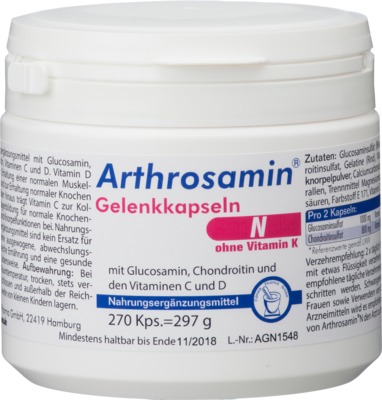 ARTHROSAMIN N Kapseln 270 St Kapseln