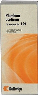 SYNERGON KOMPLEX 129 Plumbum aceticum Tropfen 50 ml Tropfen