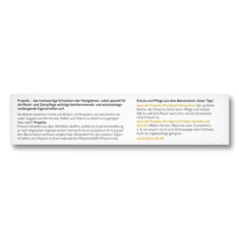 PROPOLIS Zahncreme 50 ml Zahncreme