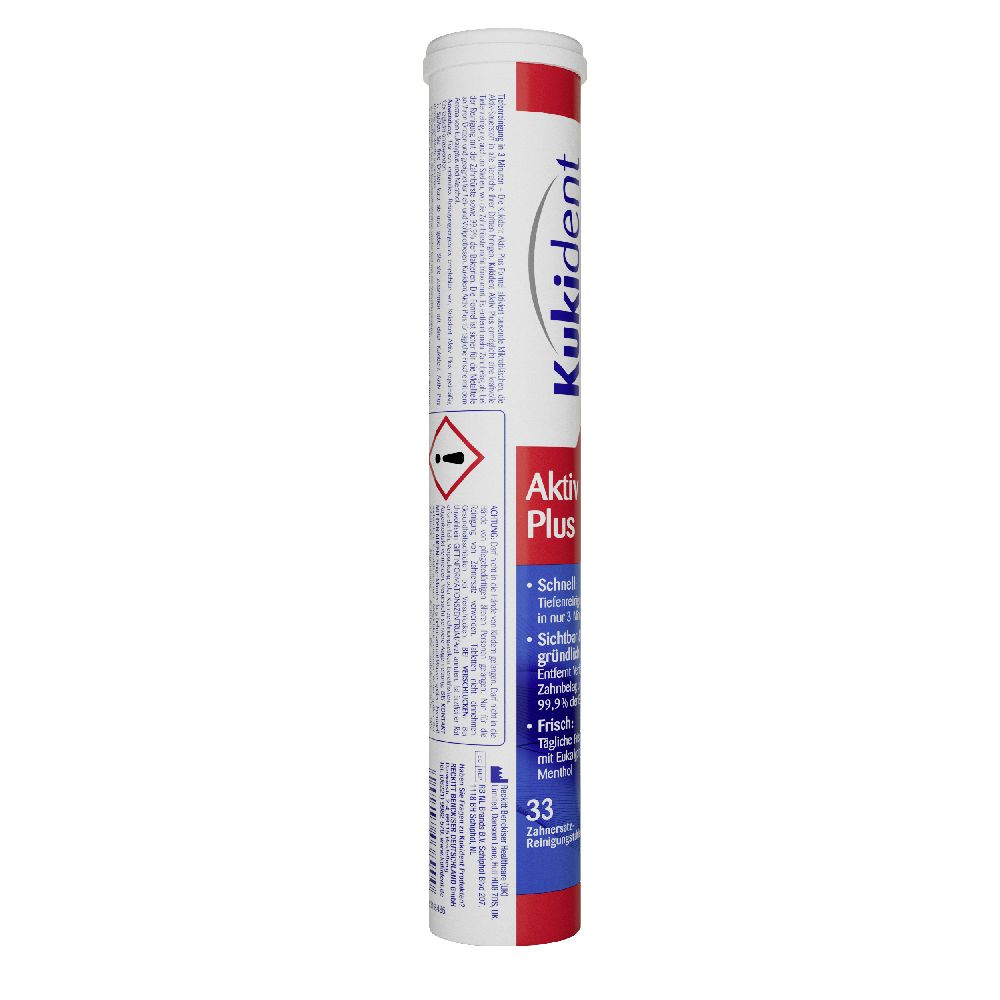 KUKIDENT Aktiv Plus Tabs 33 St Tabletten