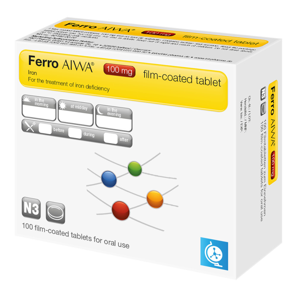 Ferro AIWA 100 mg 100 St Filmtabletten