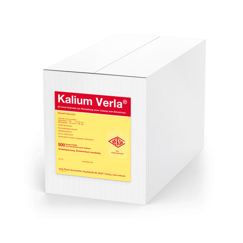 KALIUM VERLA Granulat Btl. 500 St Granulat