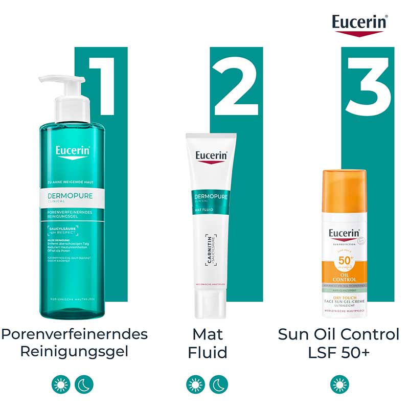 Eucerin DERMOPURE CLINICAL MAT FLUID 40 ml Creme