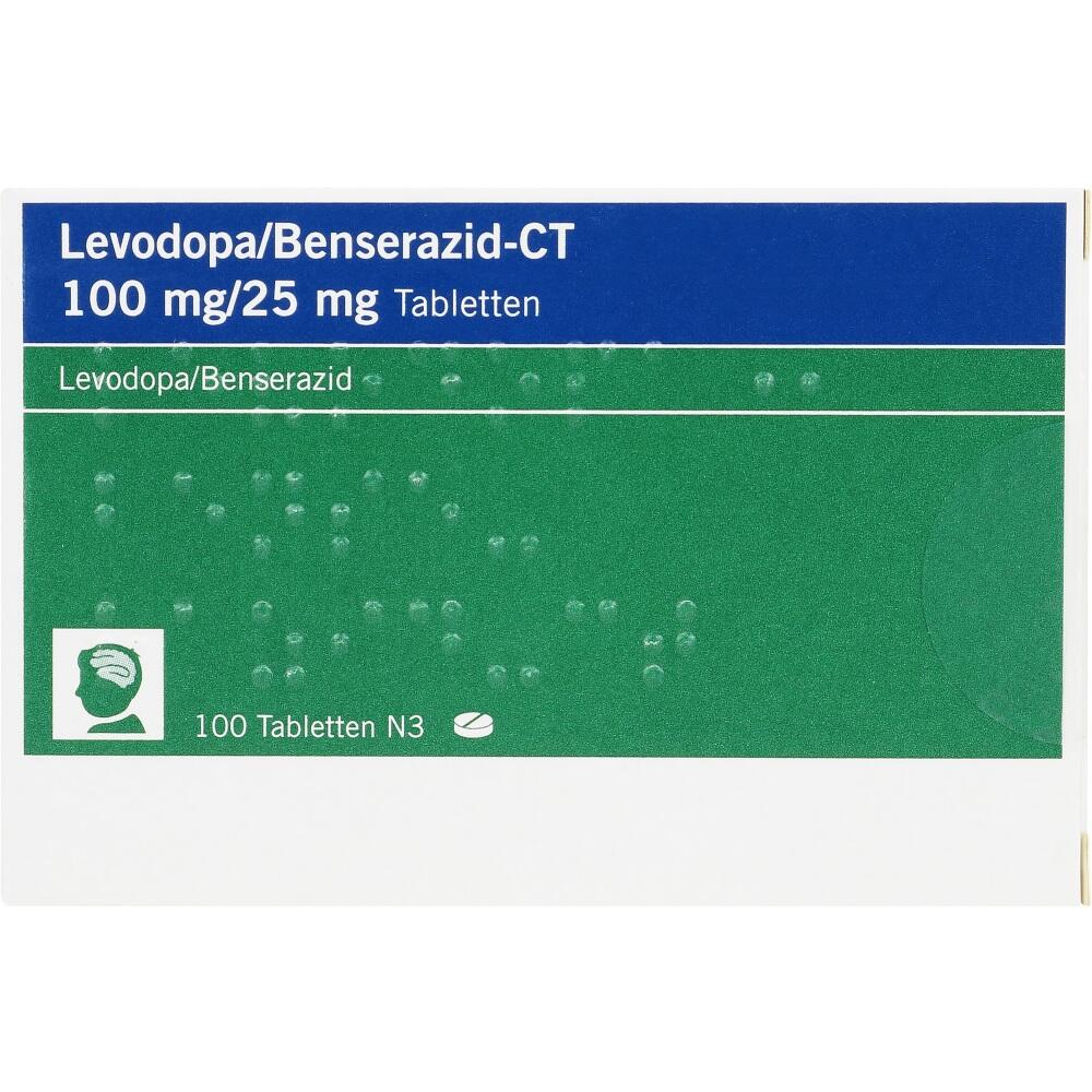 Levodopa/Benserazid-CT 100mg/25mg 100 St Tabletten