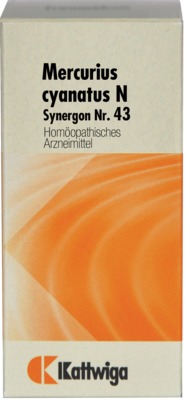 SYNERGON KOMPLEX 43 Mercurius cyanatus N Tabletten 100 St Tabletten