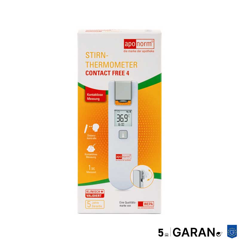 aponorm Stirn-Thermometer Contact-Free 4 1 St