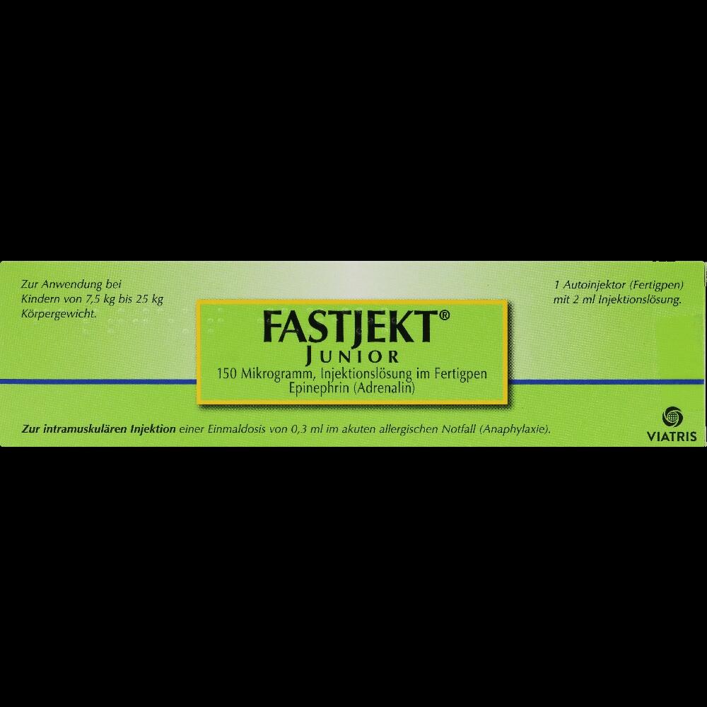 FASTJEKT Junior Autoinjektor Inj.-Lsg.i.e.F.Pen 1 St Injektionslösung in einem Fertigpen