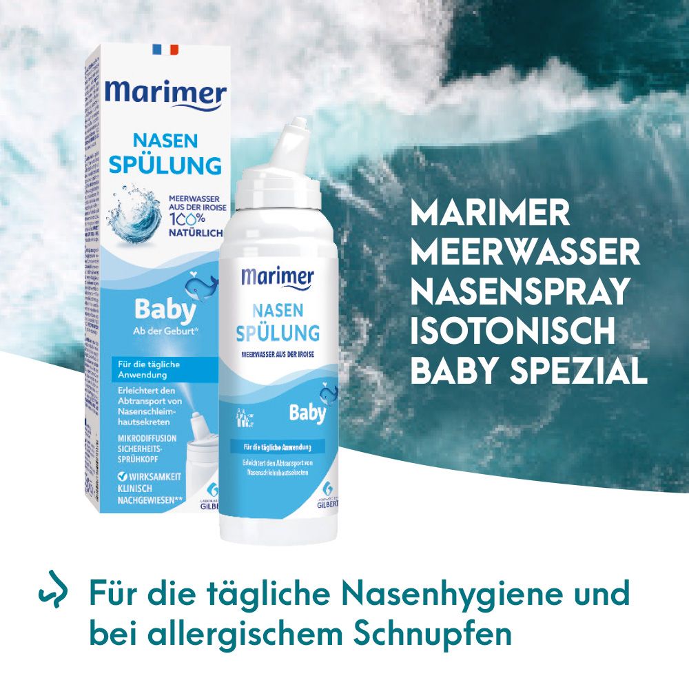marimer NASENSPÜLUNG Baby 100 ml Nasenspray