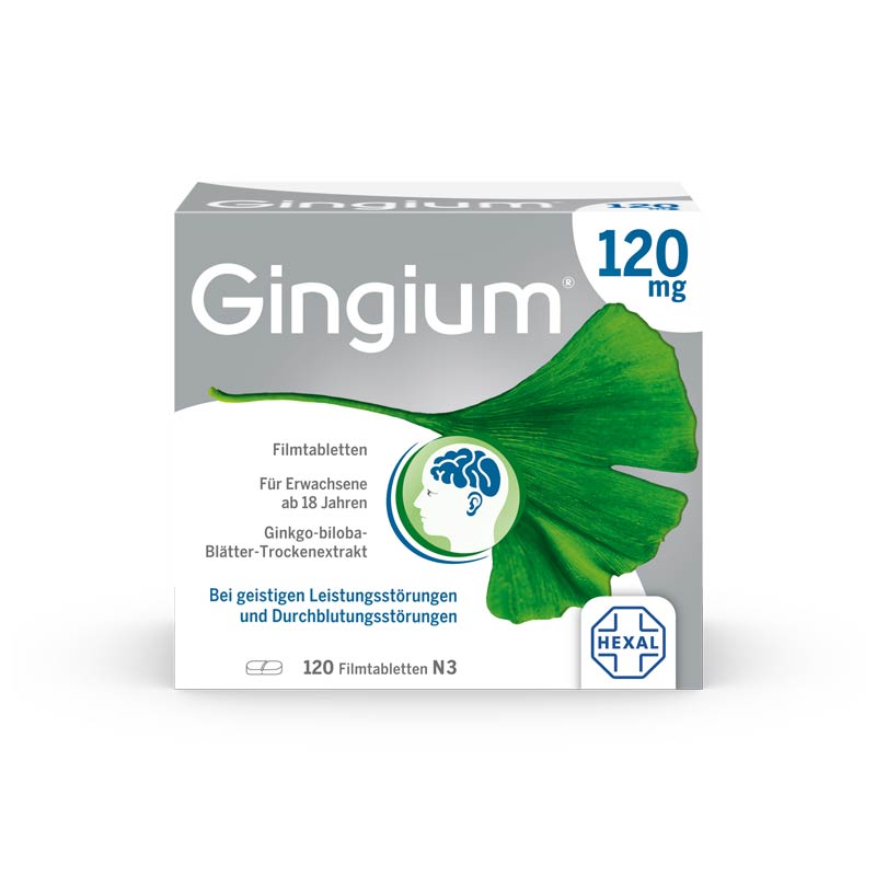 Gingium 120 mg 120 St Filmtabletten