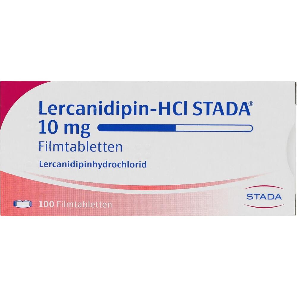Lercanidipin-HCL STADA 10mg 100 St Filmtabletten