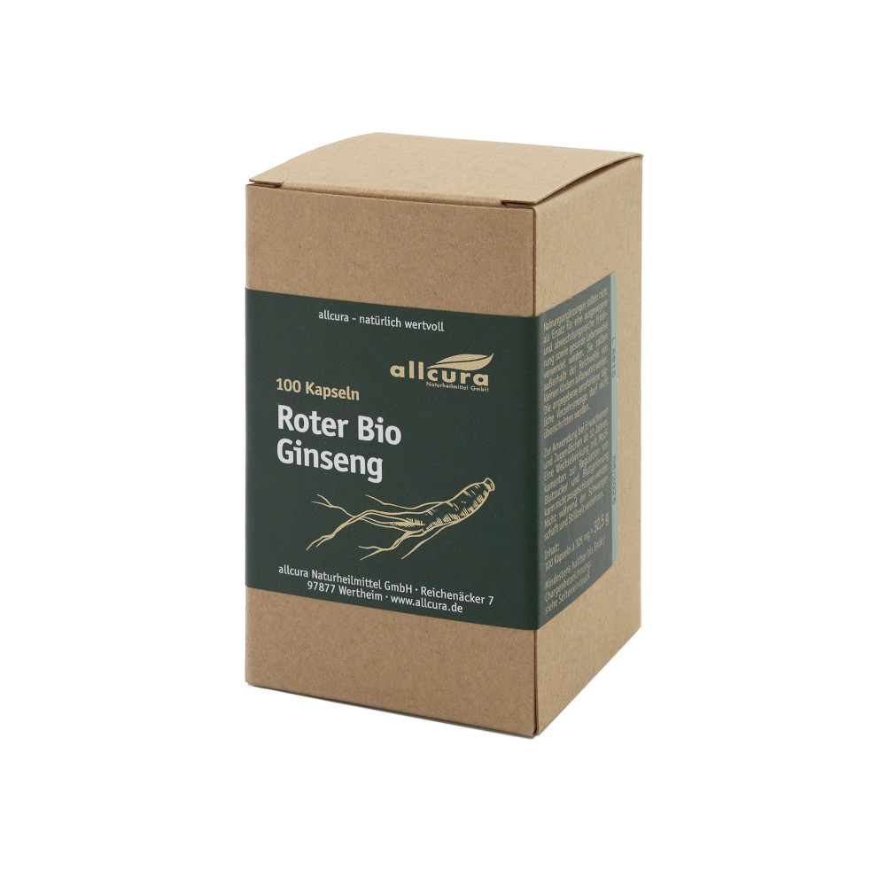 Roter Bio GINSENG 100 St Kapseln