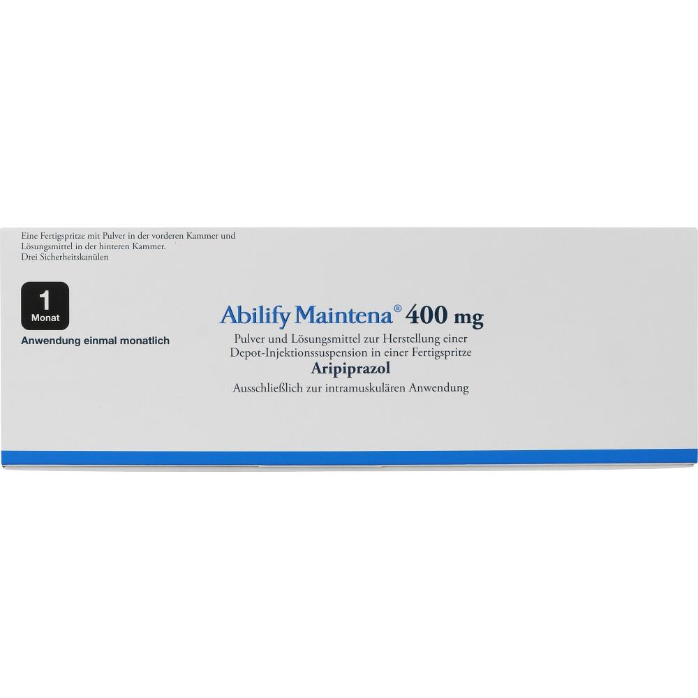 ABILIFY Maintena 400 mg FS.P.+L.H.e.Dep.-Inj-Susp. 1 St Pulver und Lösungsmittel zur Herstellung einer Depot-Injektionssuspension