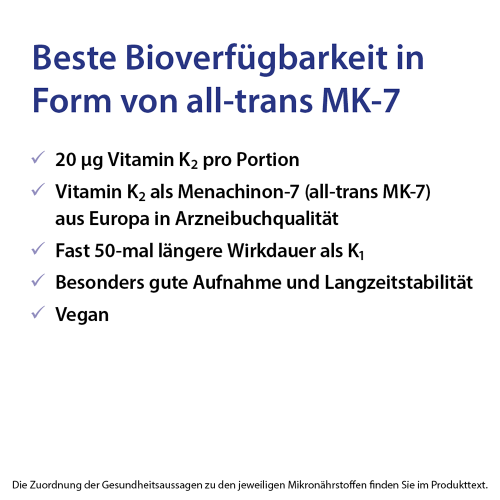 Dr. Jacob's Vitamin K2 Öl Alltrans MK7 640 Tropfen vegan