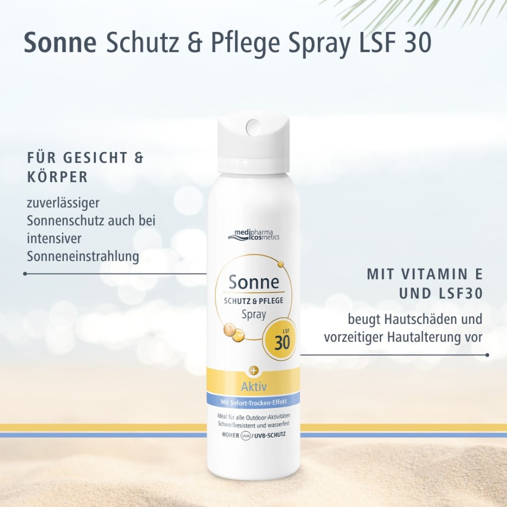 Sonnenspray SCHUTZ & PFLEGE Aktiv LSF 30 150 ml Spray