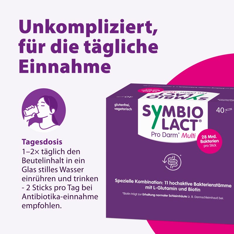 SYMBIOLACT Pro Darm Multi 40X6 g Pulver