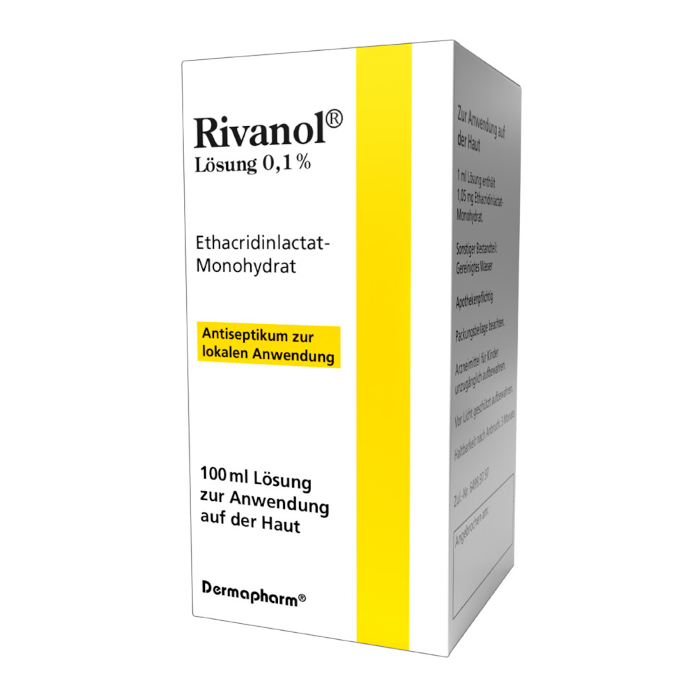 Rivanol Lösung 0,1% 100 ml Lösung