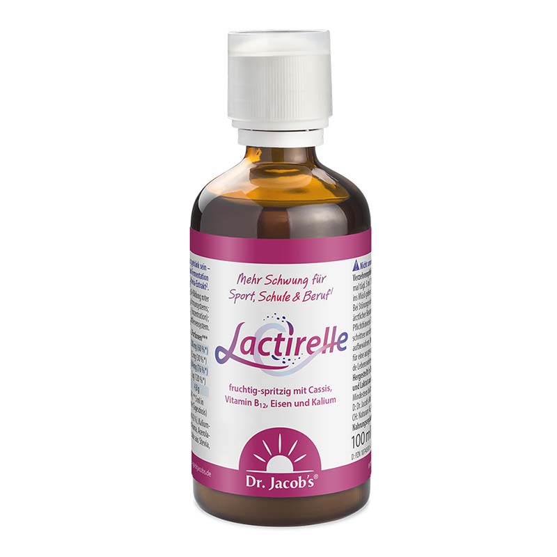 Dr. Jacob's Lactirelle Milchsäure-Cassis-Konzentrat Eisen