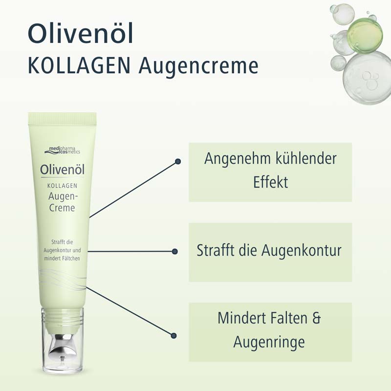 Olivenöl KOLLAGEN Augen-Creme 15 ml Augencreme