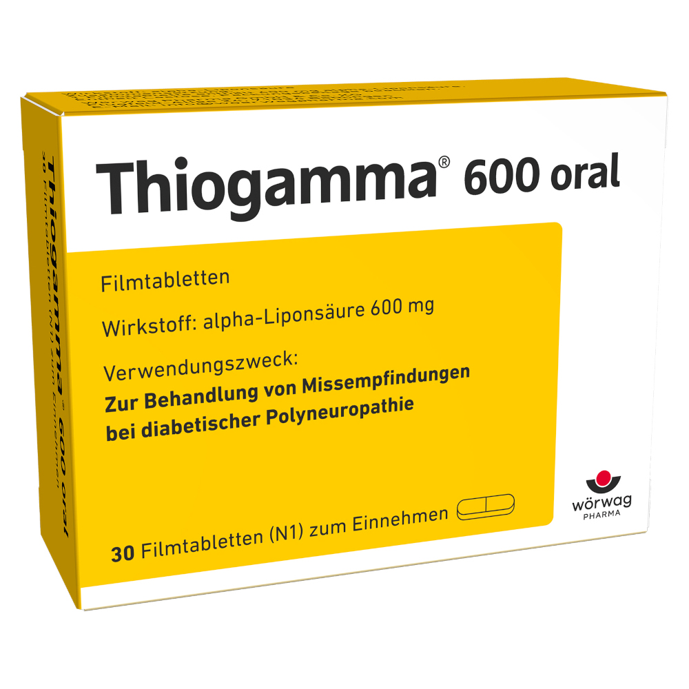 Thiogamma 600 oral 30 St Filmtabletten
