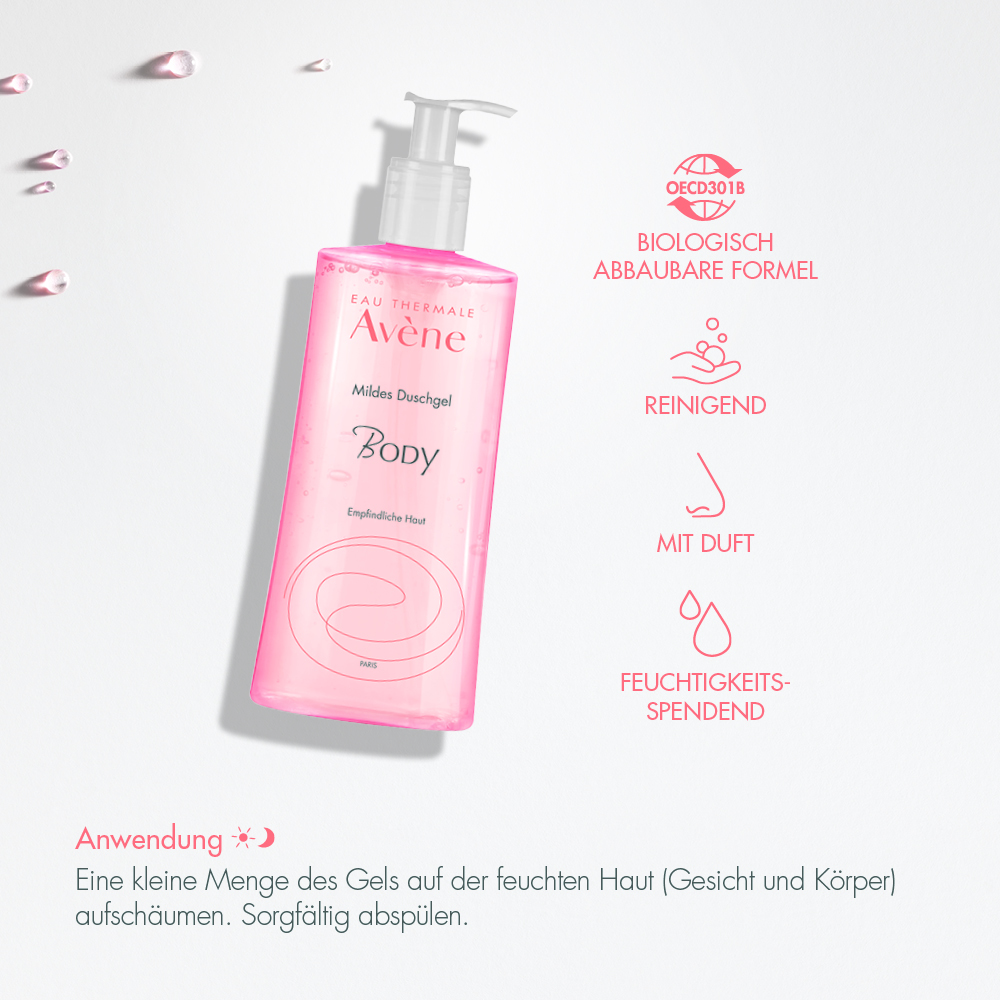 Avène BODY Mildes Duschgel  500 ml Duschgel