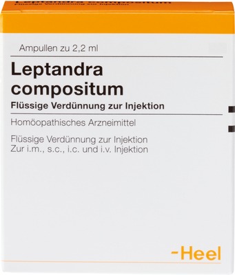 LEPTANDRA COMPOSITUM Ampullen 100 St Ampullen