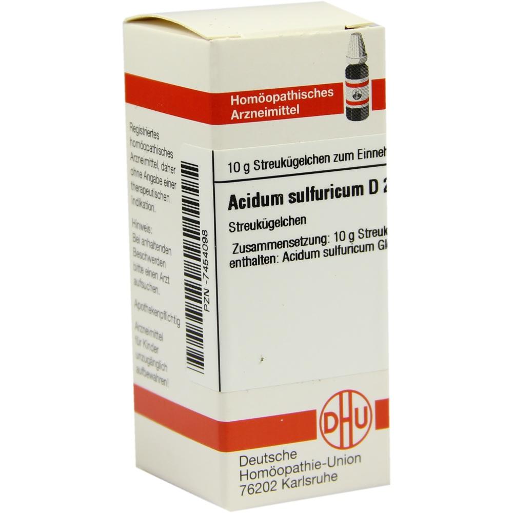 ACIDUM SULFURICUM D 200 Globuli 10 g Globuli