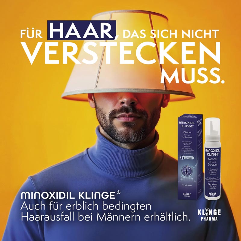 MINOXIDIL KLINGE FRAUEN 50mg/g 95 g Schaum