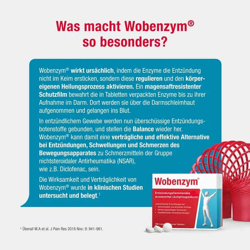 Wobenzym 100 St Tabletten magensaftresistent