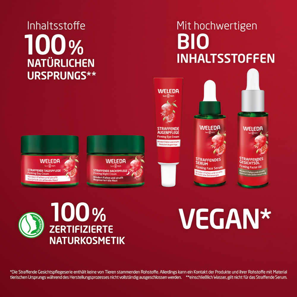 Weleda Straffende Augenpflege Granatapfel & Maca-Peptide 12 ml Augencreme