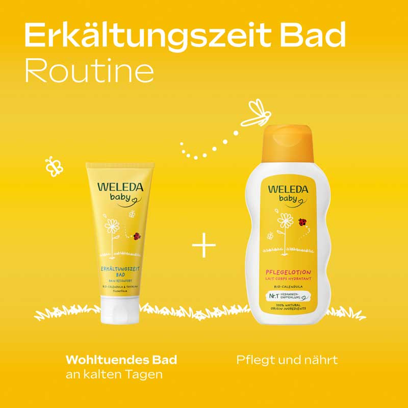 WELEDA baby ERKÄLTUNGSZEIT BAD  75 ml Bad