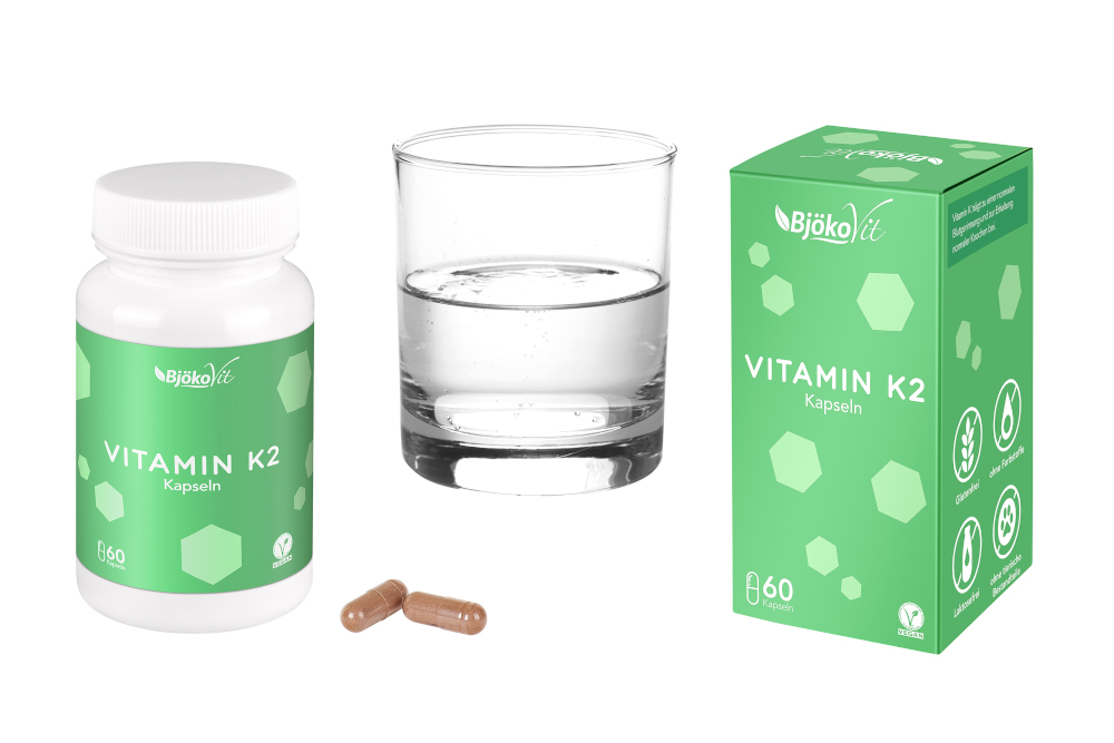 VITAMIN K2 MK7 all-trans vegan Kapseln  60 St Kapseln