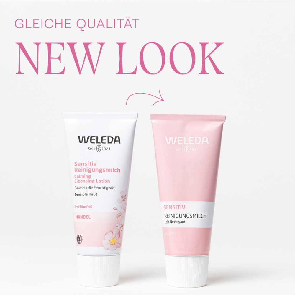 Weleda Sensitiv Reinigungsmilch Mandel 75 ml Milch